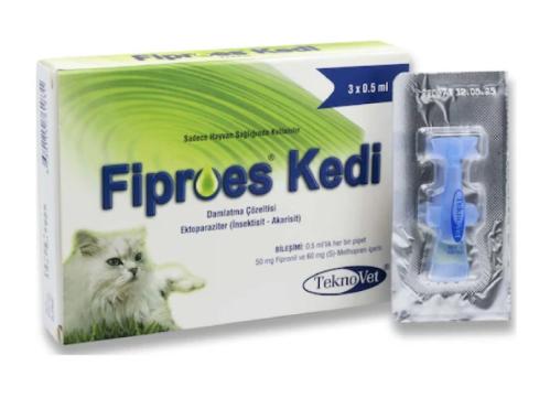 امبولة طبية فيبرونيل لعلاج ومكافحة البراغيث والقرا...