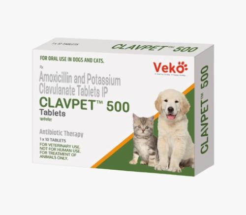 أقراص كلافبيت فيكو 500 مجم ( Clavapet Veko )، مضاد...