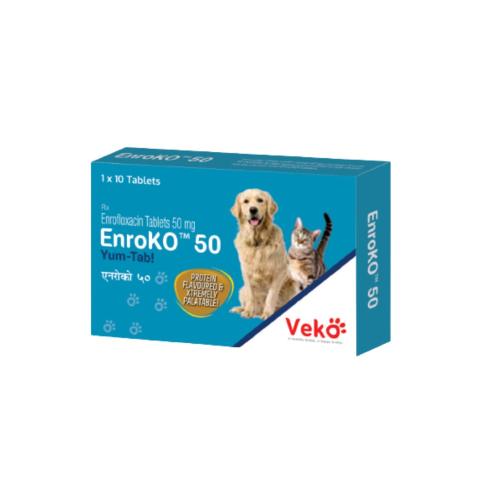 أقراص إنروفلوكساسين (EnroKO) فيكو لعلاج العدوى الب...