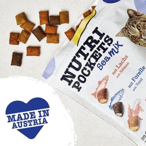 جيم كات مكافأت مقرمشة للقطط نوتري بوكتس مزيج مأكول...