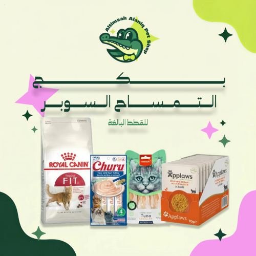 بكج التمساح الناضج للقطط - 13 قطعة