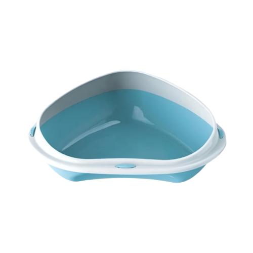 صندوق فضلات للقطط بشكل زاوية بحجم كبير - 58x48x20....