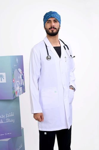 لاب كوت طويل رجالي