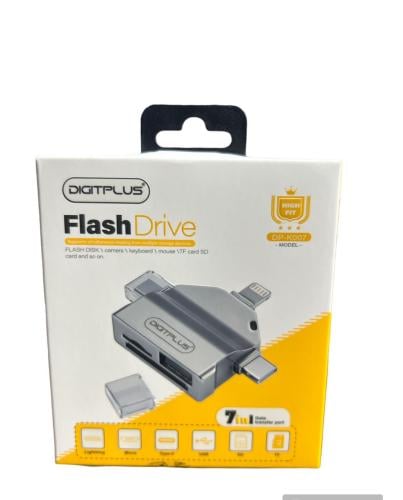 قارئ الذاكرة متعدد الاستخدامات DigitPlus Flash Dri...