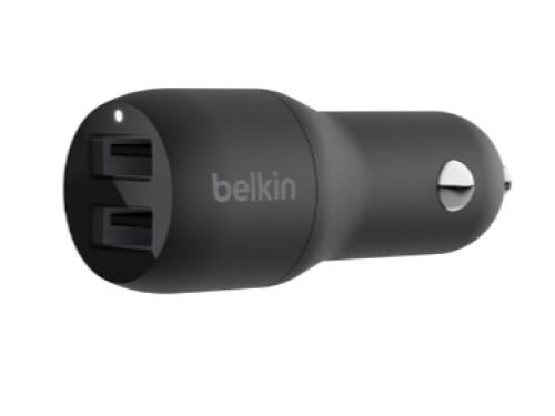 بلكين بوست تشارج شاحن سيارة ، منفذ يو اس بي مزدوج...