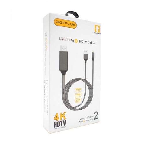 كابل DigitPlus Lightning إلى HDTV بدقة 4K