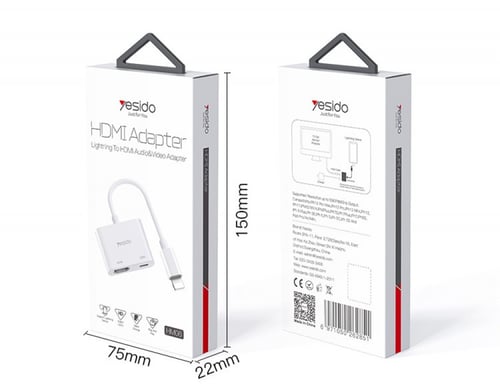 وصلة HDMI ايفون من Yesido