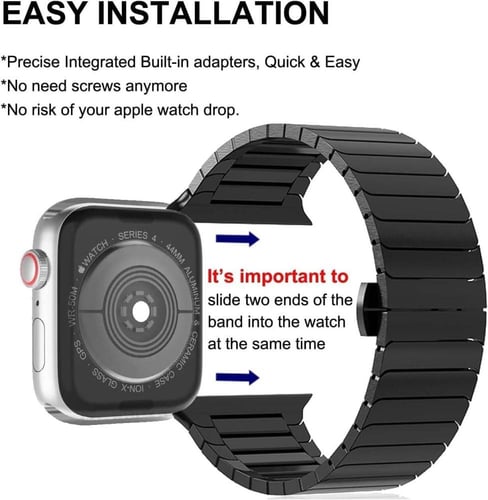 سوار ساعه ابل ستانلي ستيل فاخر 42مم، 44مم، 45مم، 4...