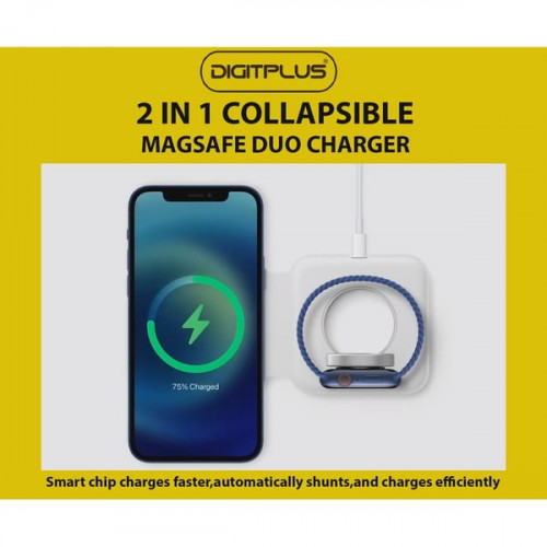 منصة شحن لاسلكي 2في 1 DIGITPLUS
