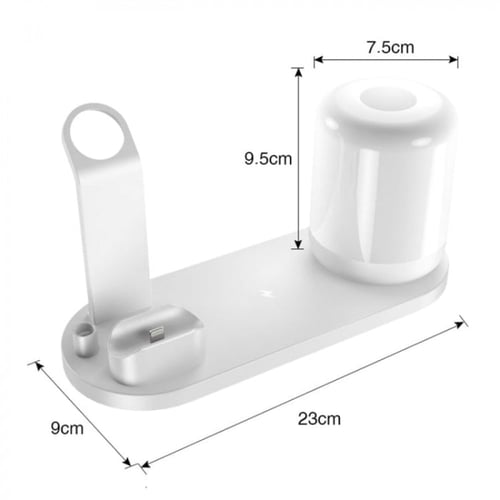 منصة شحن لاسلكي DIGITPLUS لجميع منتجات ابل مع اضاء...