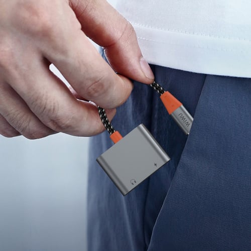 وصلة تايب سي شاحن وسماعة wiwu