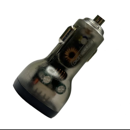 راس شاحن شفاف