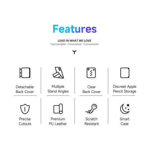 كفر أيباد دوكس دوتشيز مثلث 11 برو 2018/2020/2021/2...