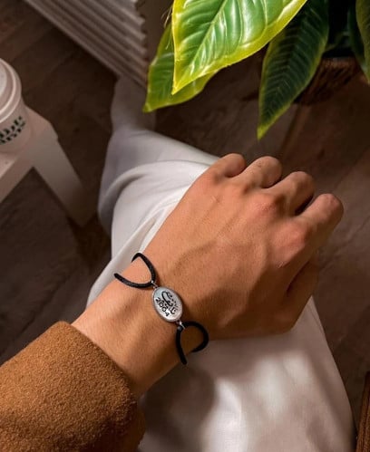 اسوارة رجالي من الصدف الافريقي فضه ايطالي