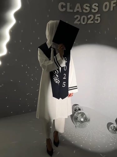 وشاح وقبعة التخرج
