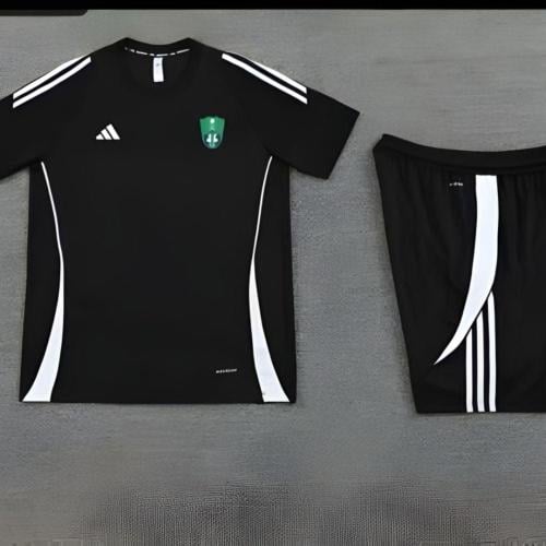 طقم الاهلي تمرين اسود 2025