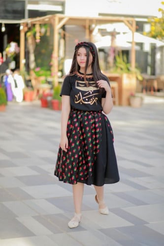 تيور بناتي+نسائي أسود