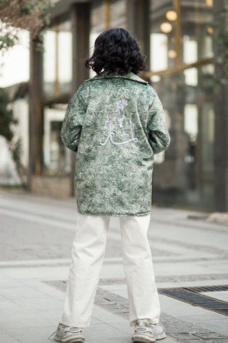 جاكيت شتوي تفاحي