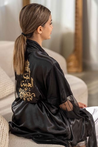 روب عرائس اسود تل