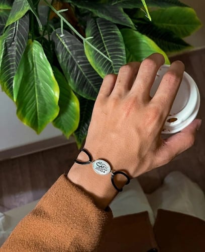 اسوارة رجالي من الصدف الافريقي فضه ايطالي