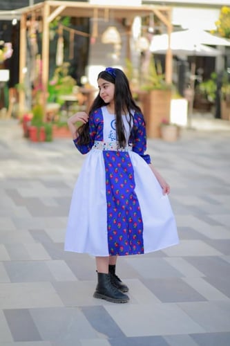 فستان شالكي اسود/دانتيل