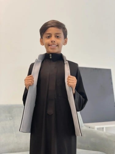 سديري اطفال اسود - رصاصي