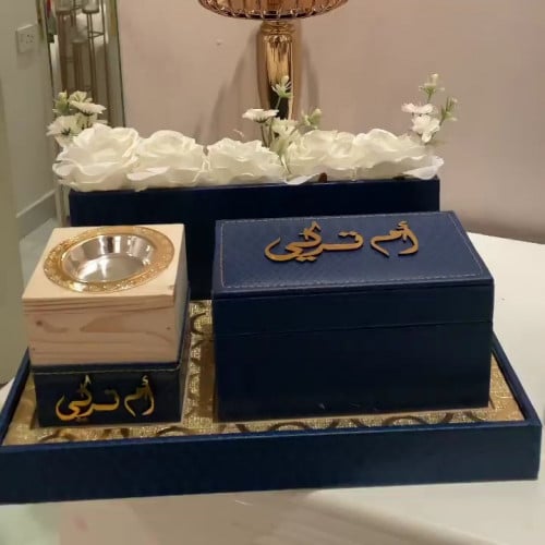 طقم ضيافه جلد - متجر تولان