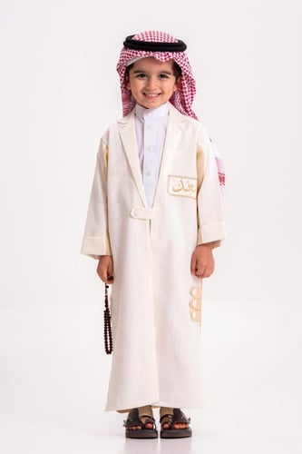 دقلة لنن بياقة وزرارات زينة