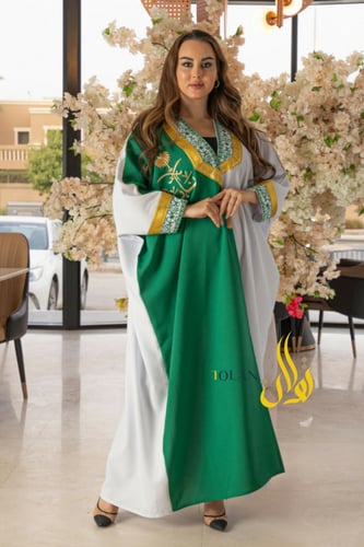 بشت تولان كلاسيك اخضر (بناتي+نسائي)