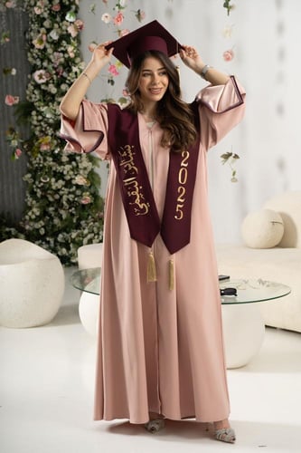 طقم عباية تخرج