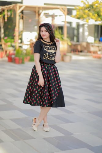 تيور بناتي+نسائي أسود