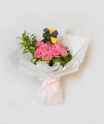 حلق فلورايت الذهبي المقوس