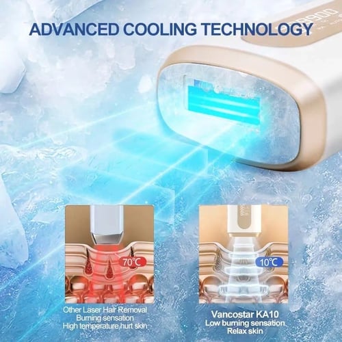 جهاز ليزر بخاصية التبريد 999900 ومضة