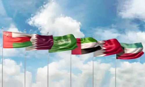طقم أعلام دول الخليج