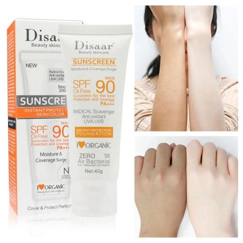 كريم الشمس لتبييض الوجه والجسم ، SPF 90 ، الترطيب...