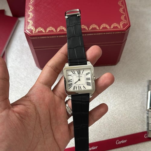 ساعة كارتير جلد