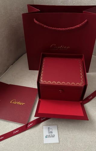 ساعة كارتير تانك حديد اخضر