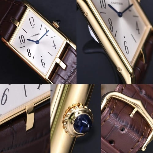 ساعة كارتير تانك آسيميتريك