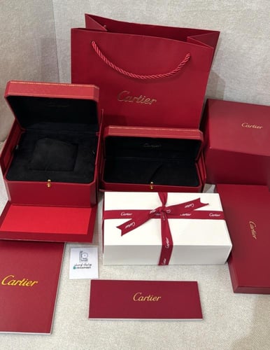 طقم ساعة كارتير سانتوس وقلم تيفاني نقش أسلامي