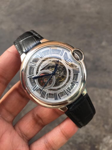 ساعة كارتير سكيلتون توربيون مكشوف