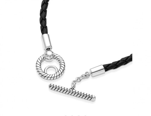 Pandora braided leather Bracelet
