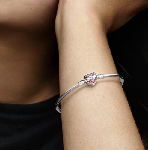Marvel Spider-Man Mask Clasp Bangle
