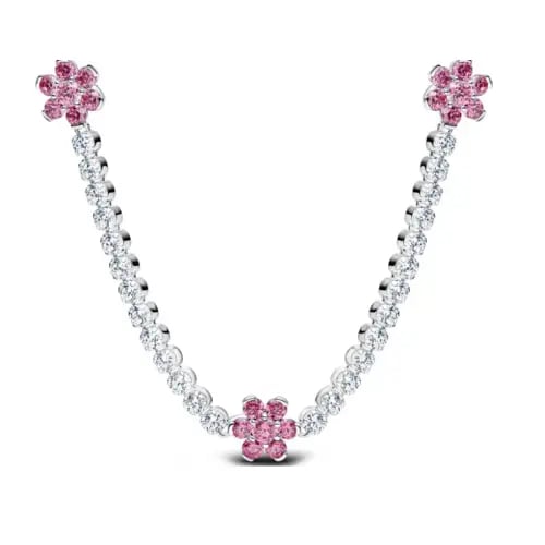 Rose pink necklace