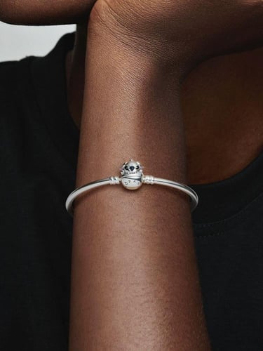 Disney Stitch Biting Clasp Bangle