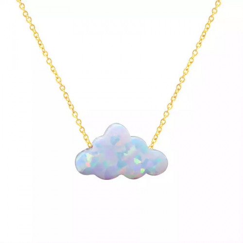 الغيمة ابيض سلسال ذهبي