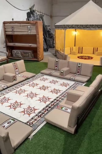 جلسة طقم الارضية المطور " مسند ظهر "