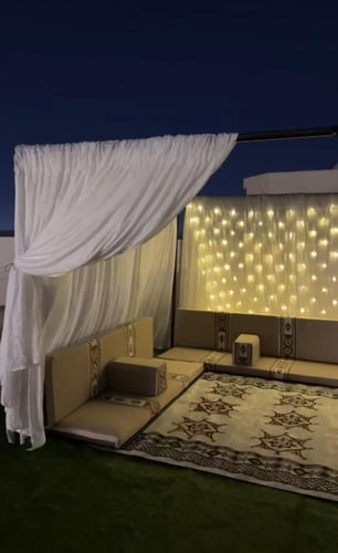 جلسة ريفية رمضانية