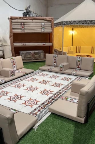 جلسة طقم الارضية المطور " مسند ظهر "