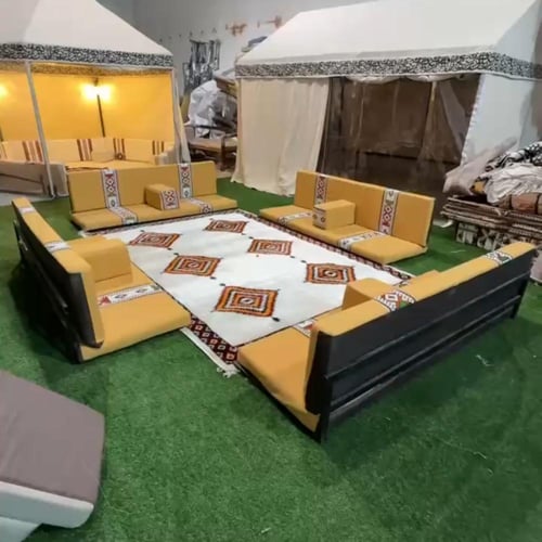 جلسة طقم الارضية المطور " مسند ظهر "