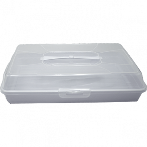 حافظة فطائر بلاستيك